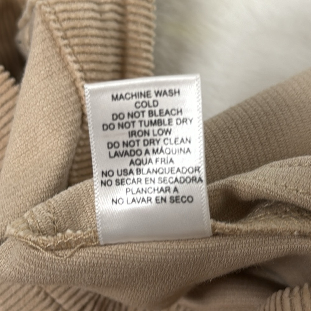 Love Tree Corduroy Mini Skirt Tan Size Medium - Picture 7 of 7